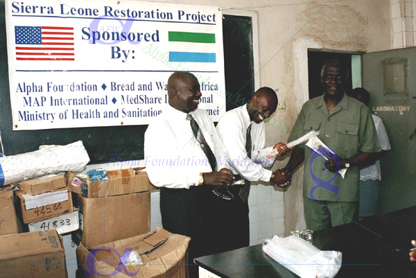 Pharmacy Technician School donation ceremony